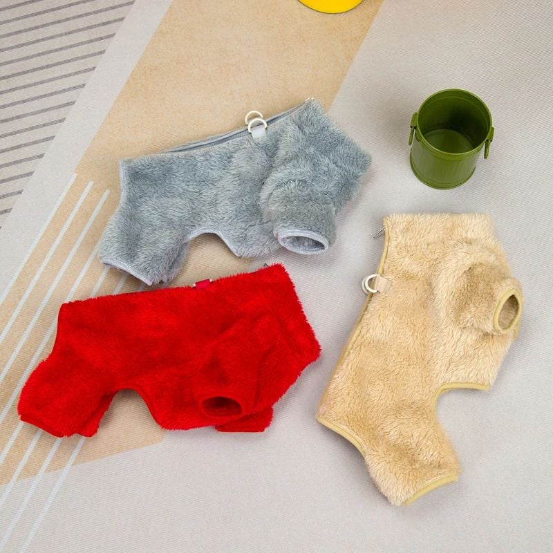 🎁 Christmas Hot Sale🐶Winter Dogs Jumpsuit Coat with Back Zipper