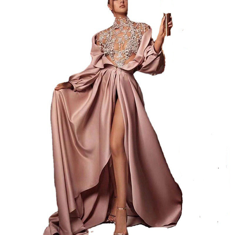 High Waist Sexy Split Elegant Dress For Women
