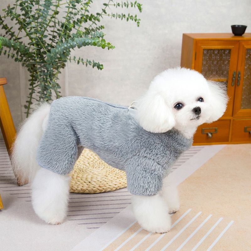 🎁 Christmas Hot Sale🐶Winter Dogs Jumpsuit Coat with Back Zipper