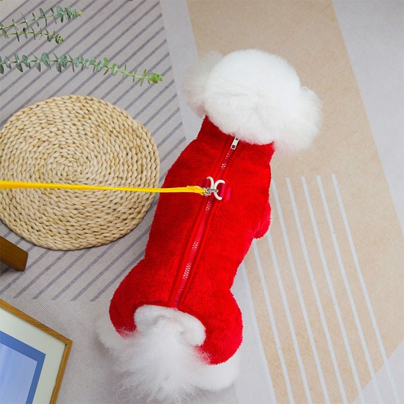 🎁 Christmas Hot Sale🐶Winter Dogs Jumpsuit Coat with Back Zipper
