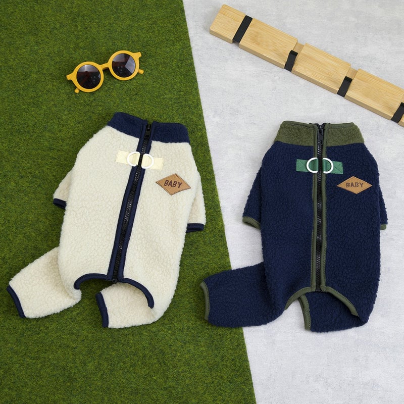 🎁 Christmas Hot Sale🐶Winter Dogs Jumpsuit Coat with Back Zipper